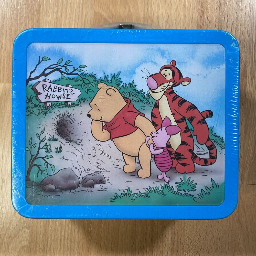 Hallmark Disney Winnie The Pooh: School Days Numbered Lunch Box • Sealed Vintage